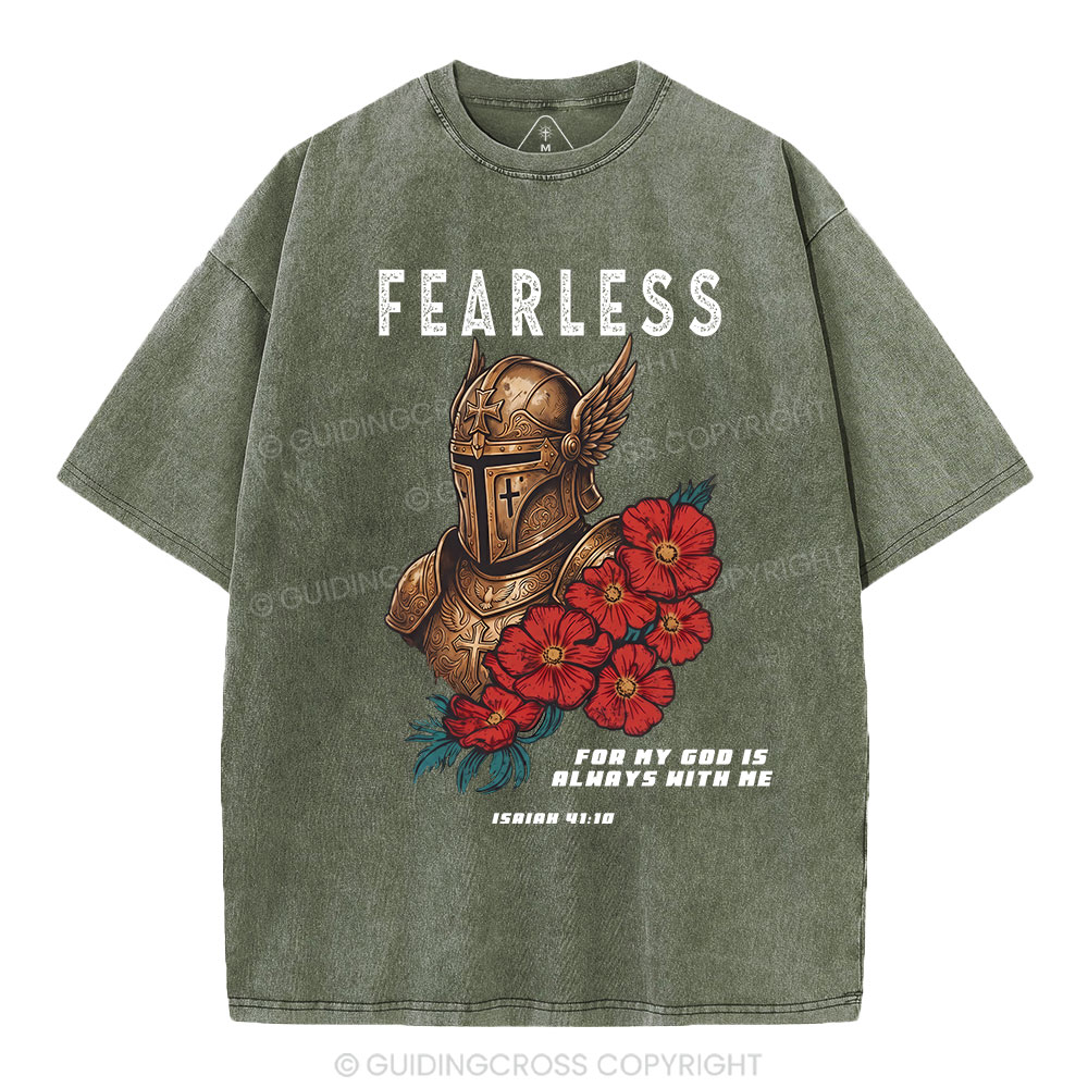 Fearless Christian Washed T-Shirt