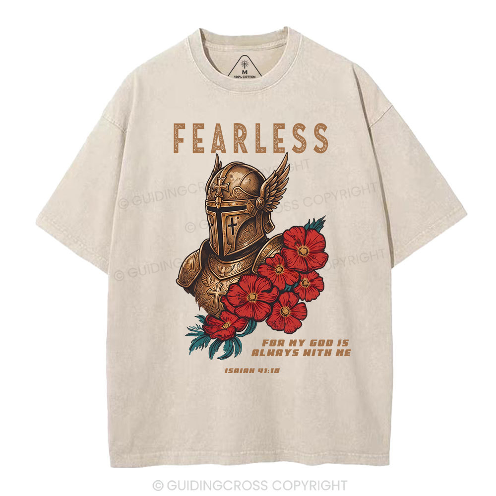 Fearless Christian Washed T-Shirt