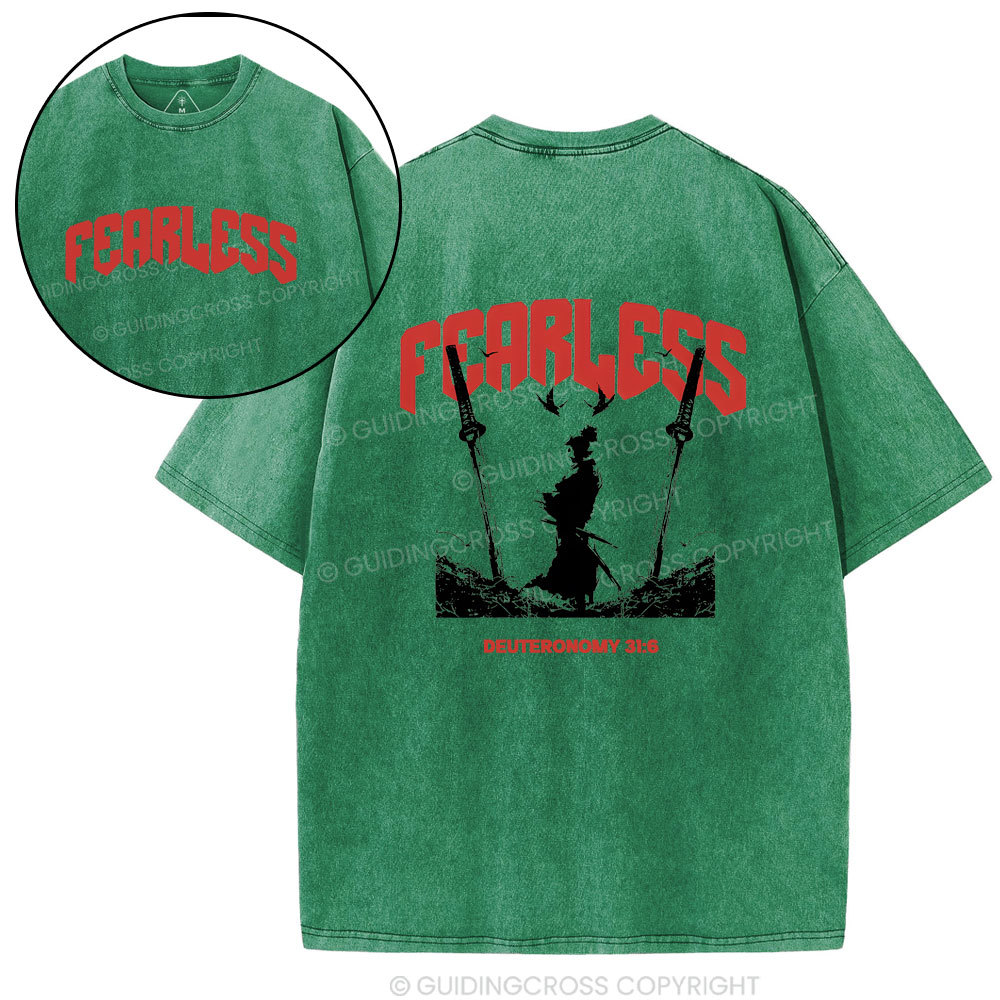 Fearless Christian Washed T-Shirt