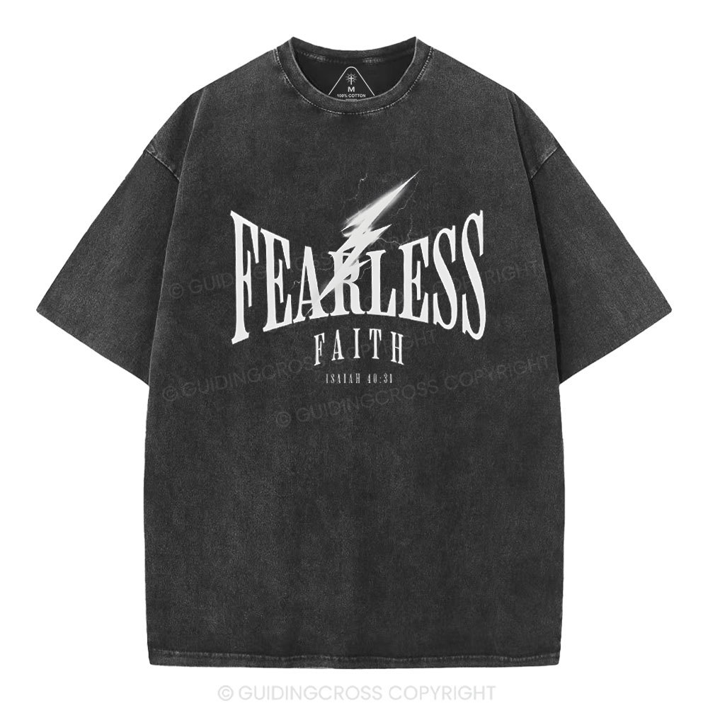 Fearless Christian Washed T-Shirt