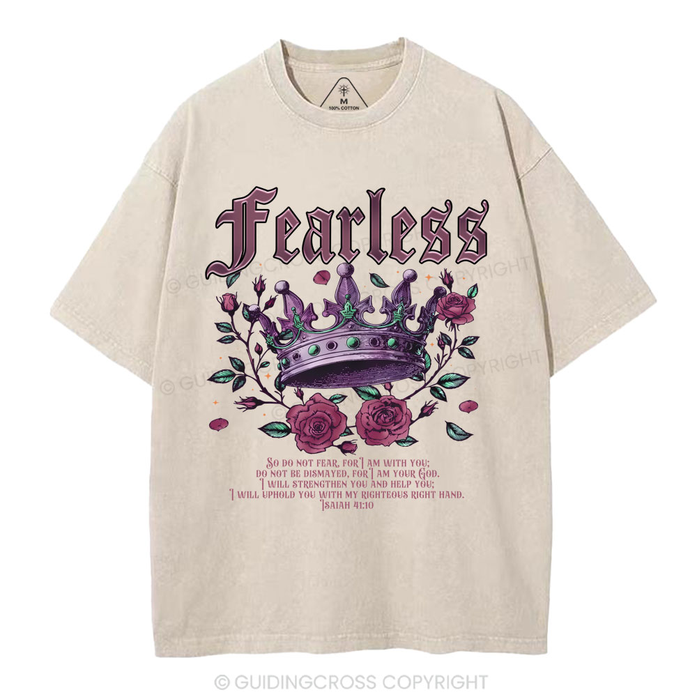 Fearless Christian Washed T-Shirt