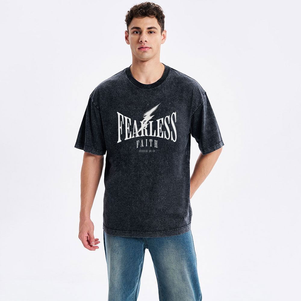 Fearless Christian Washed T-Shirt