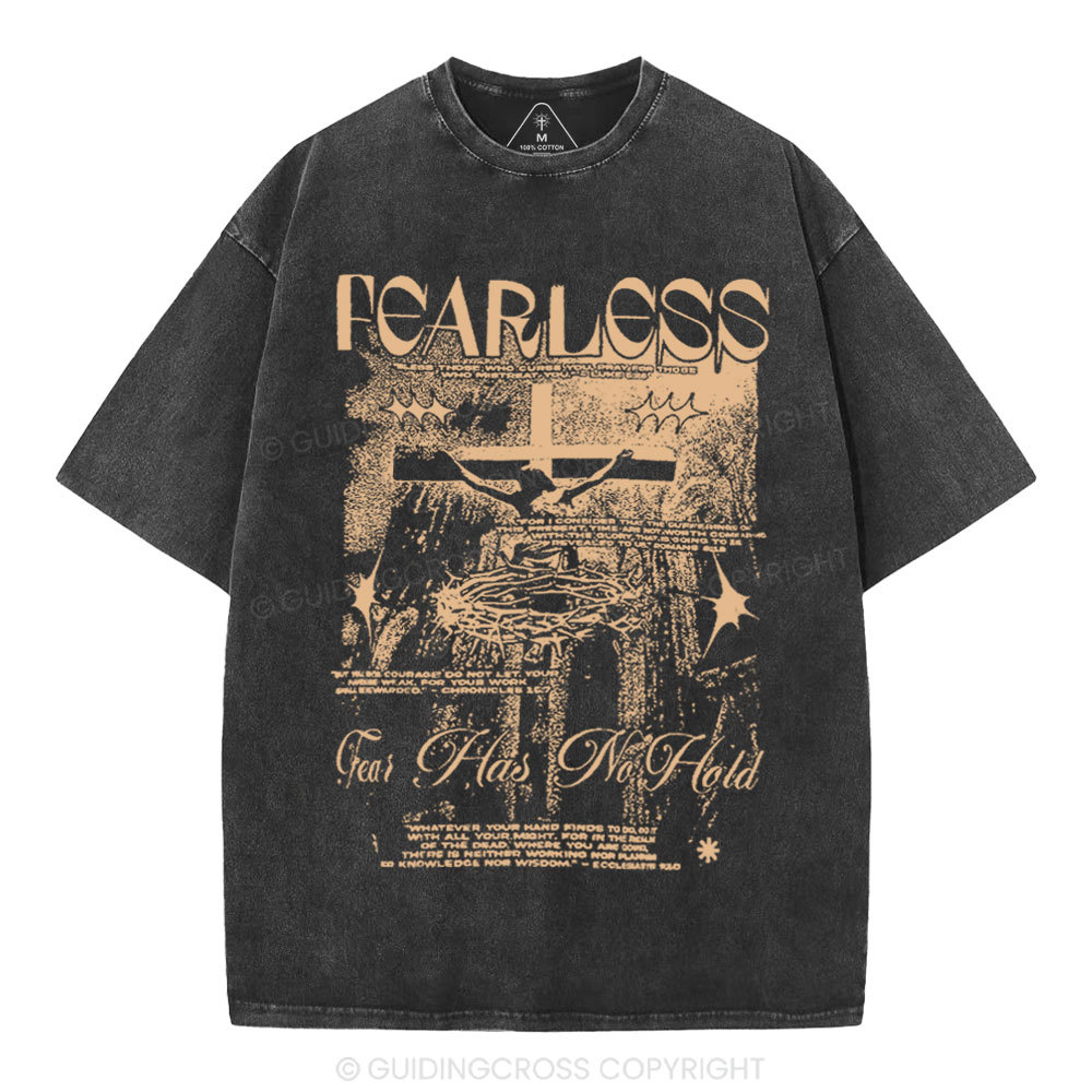 Fearless Christian Washed T-Shirt