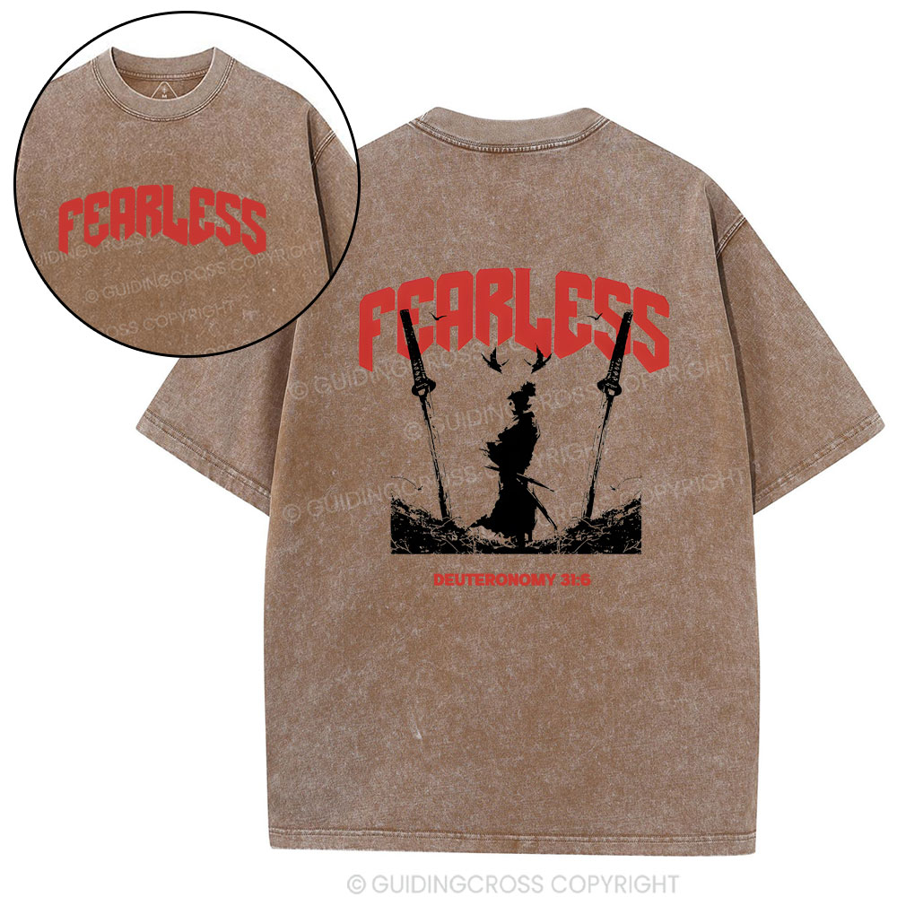 Fearless Christian Washed T-Shirt