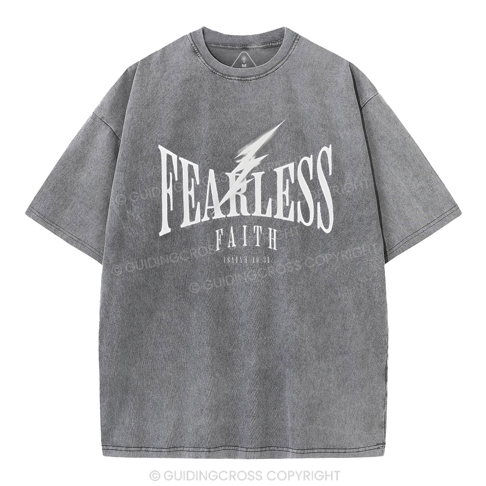Fearless Christian Washed T-Shirt