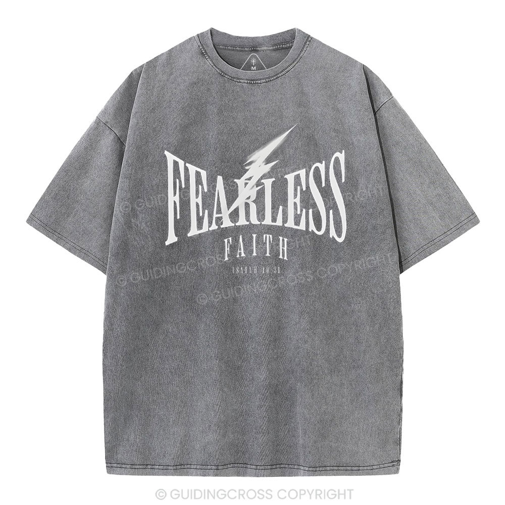 Fearless Christian Washed T-Shirt