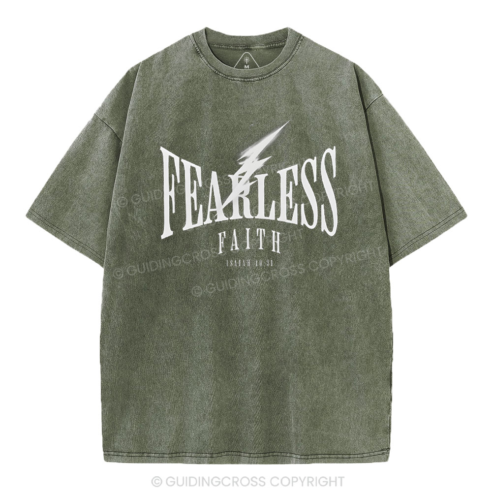 Fearless Christian Washed T-Shirt