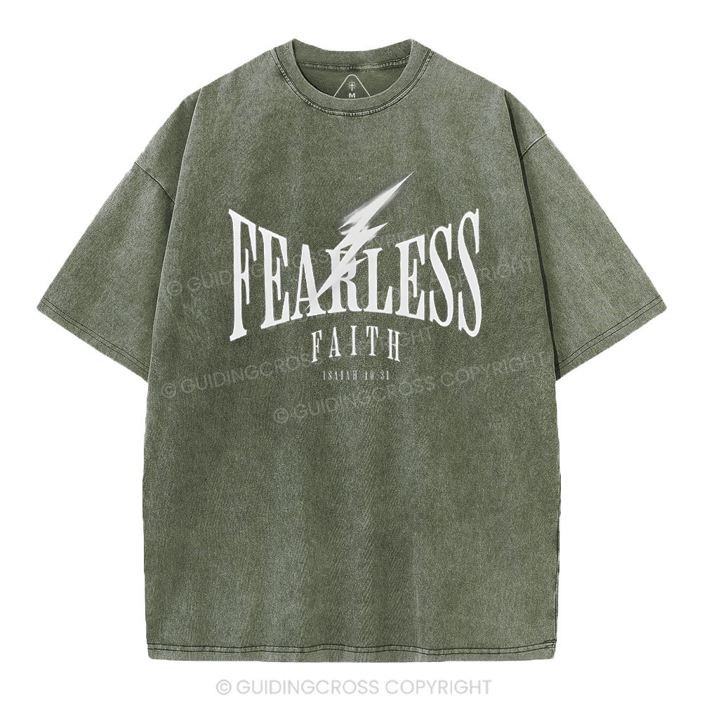 Fearless Christian Washed T-Shirt