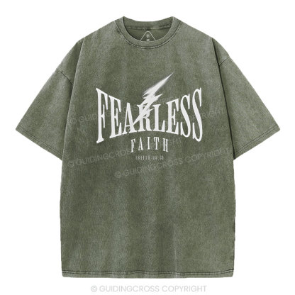 Fearless Christian Washed T-Shirt