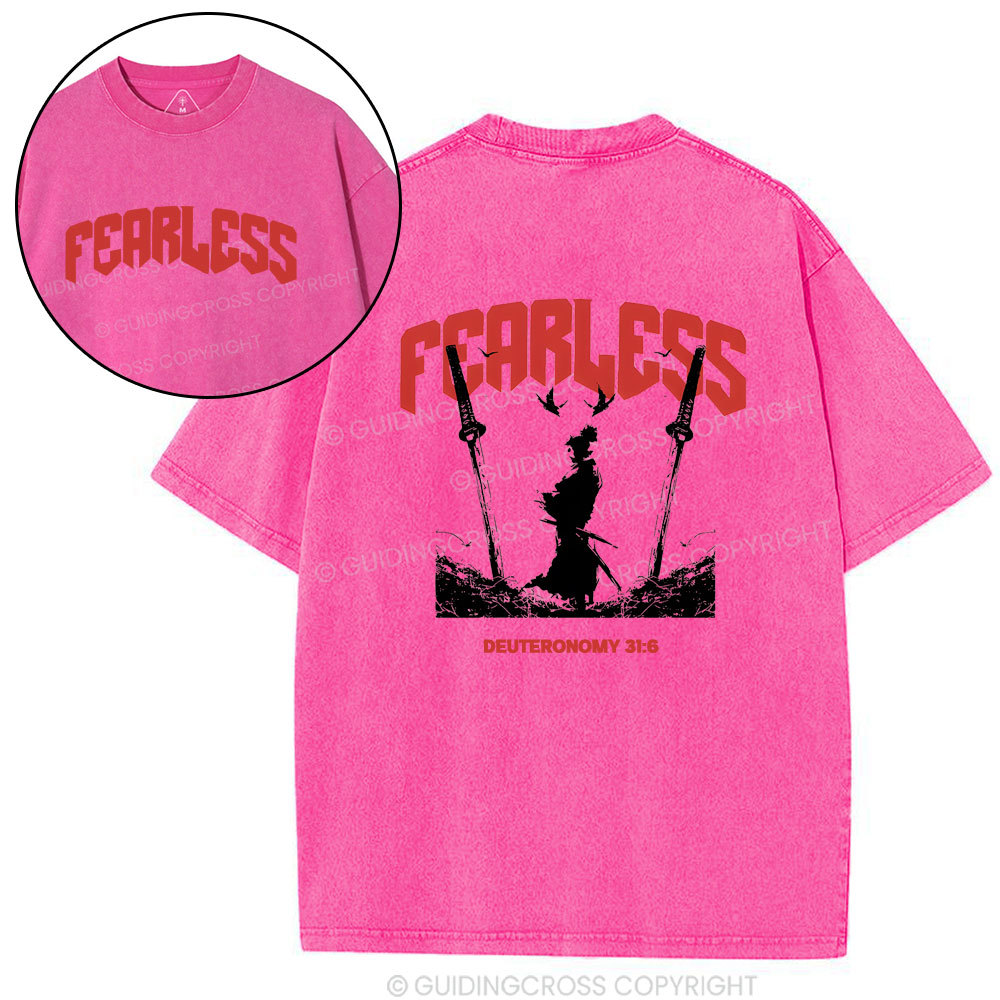 Fearless Christian Washed T-Shirt
