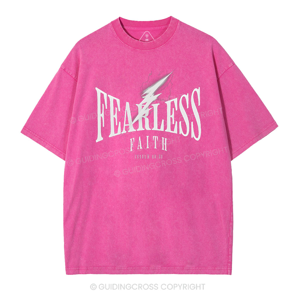 Fearless Christian Washed T-Shirt
