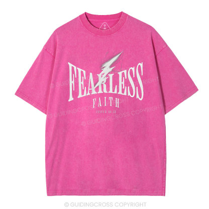 Fearless Christian Washed T-Shirt