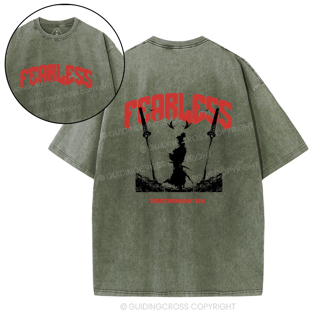 Fearless Christian Washed T-Shirt