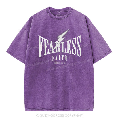 Fearless Christian Washed T-Shirt