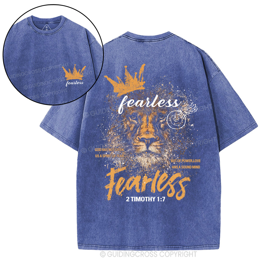 Fearless Christian Washed T-Shirt