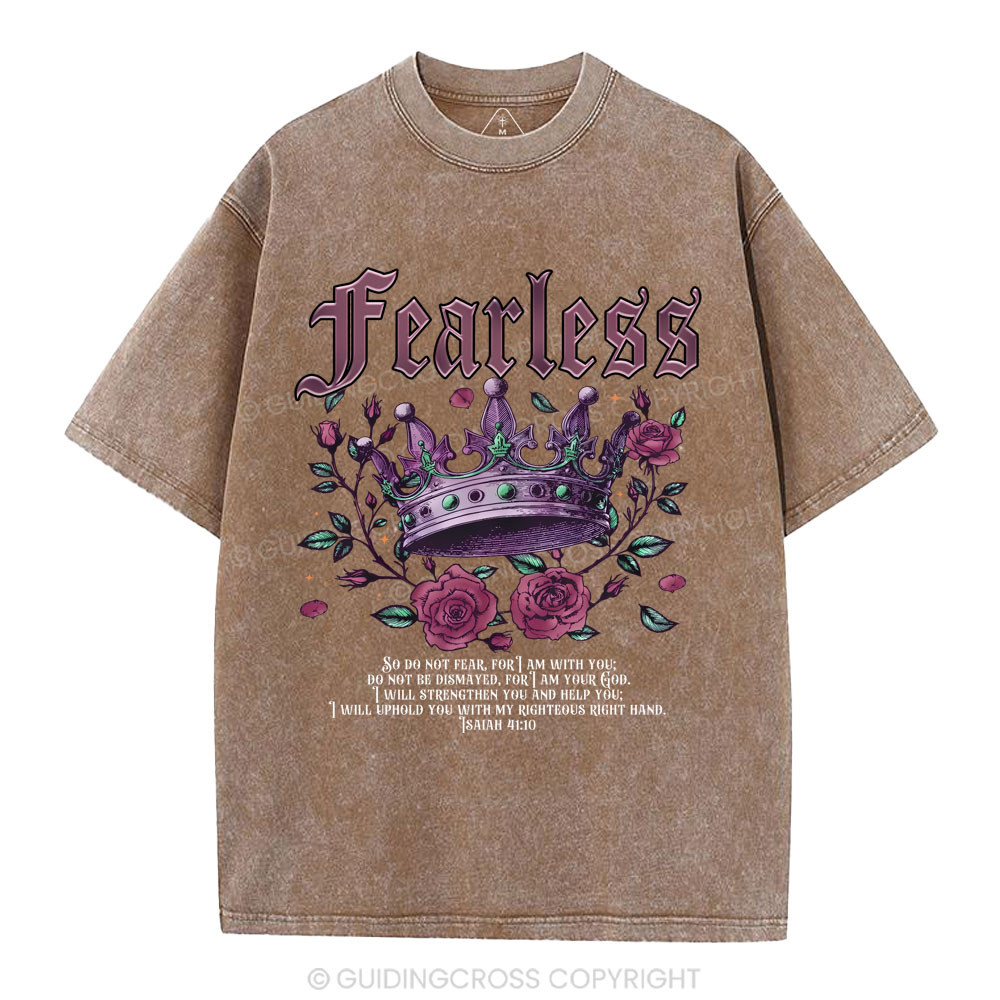 Fearless Christian Washed T-Shirt