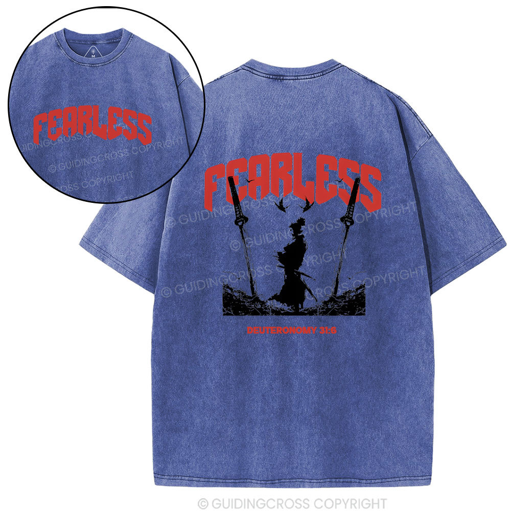 Fearless Christian Washed T-Shirt