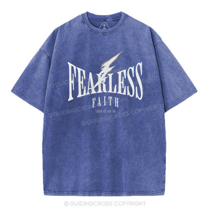 Fearless Christian Washed T-Shirt
