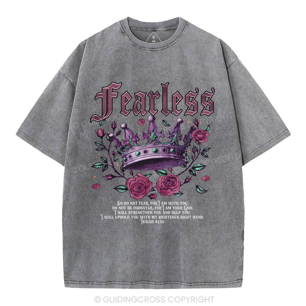 Fearless Christian Washed T-Shirt