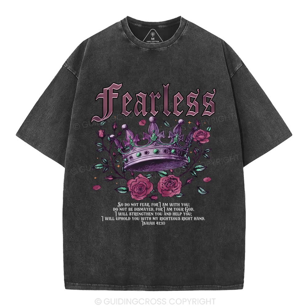 Fearless Christian Washed T-Shirt