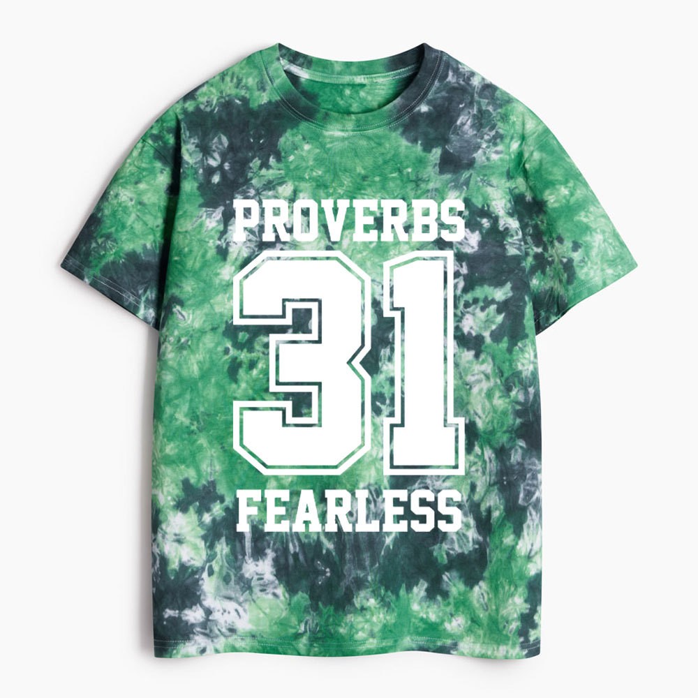 Fearless Heavy Cotton Tie Dye T-Shirt
