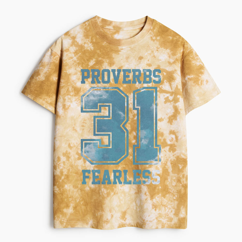 Fearless Heavy Cotton Tie Dye T-Shirt