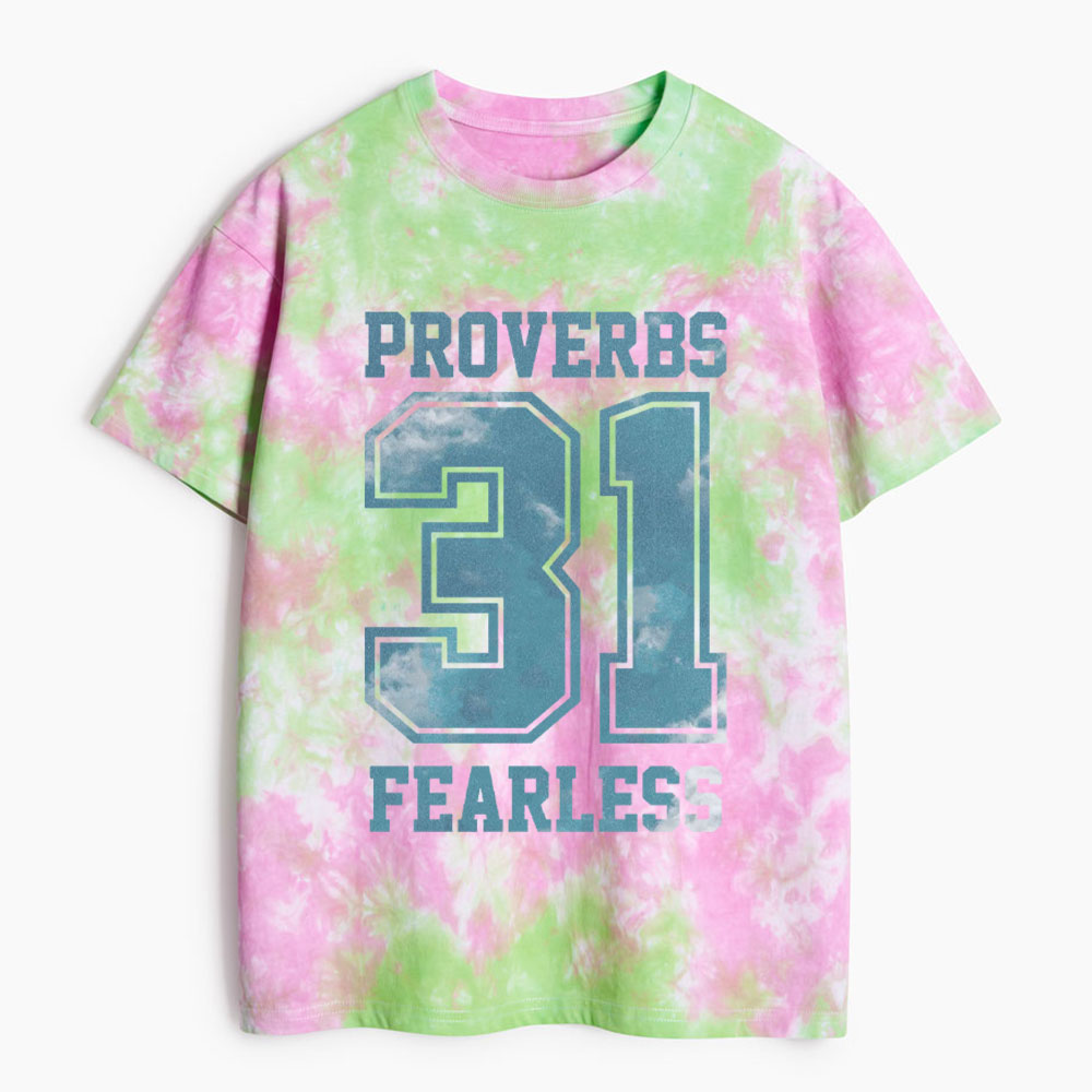 Fearless Heavy Cotton Tie Dye T-Shirt