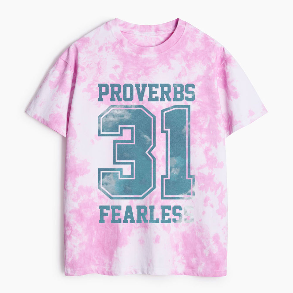 Fearless Heavy Cotton Tie Dye T-Shirt