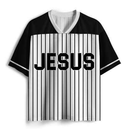 Fearless Stripes Christian Mesh Jersey
