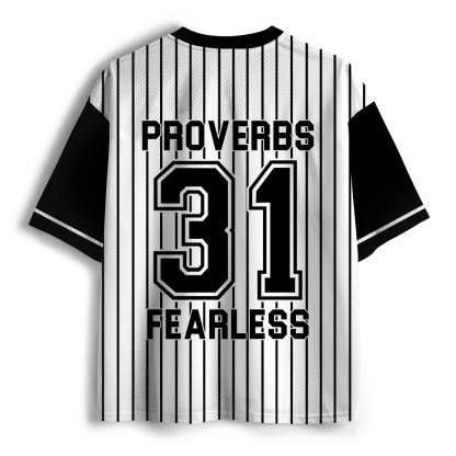 Fearless Stripes Christian Mesh Jersey