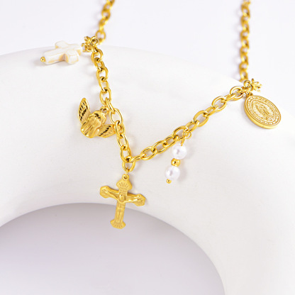 Featuring Various Pendants Christian Necklace 
