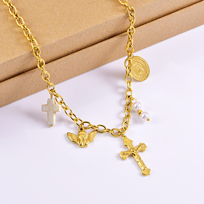 Featuring Various Pendants Christian Necklace 