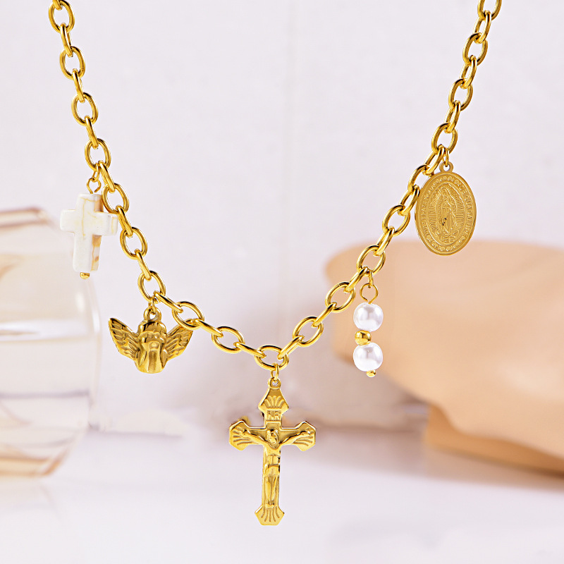 Featuring Various Pendants Christian Necklace 