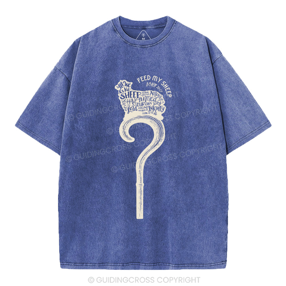 New-Sample Christian Washed T-Shirt Sale - GuidingCross