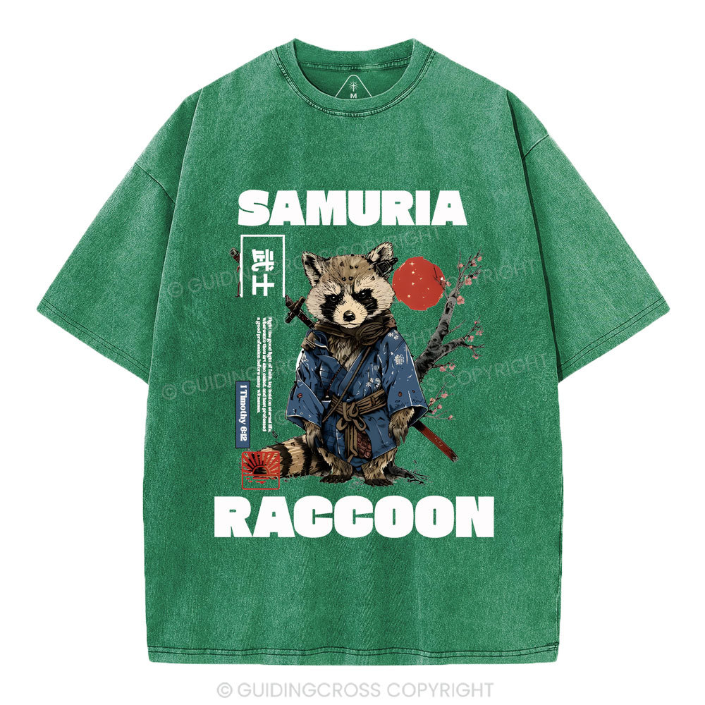 Fight The Good Fight Christian Washed T-Shirt