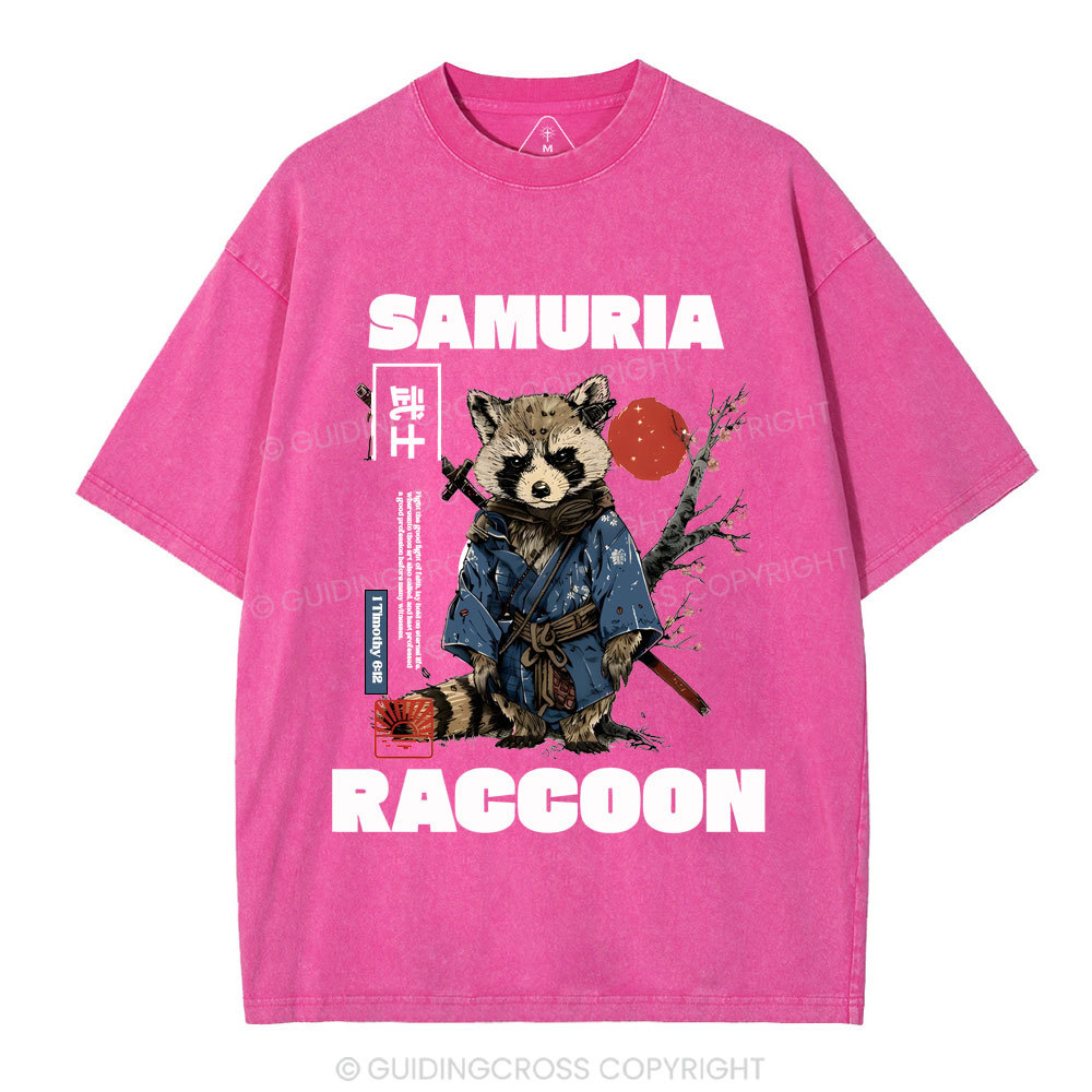 Fight The Good Fight Christian Washed T-Shirt