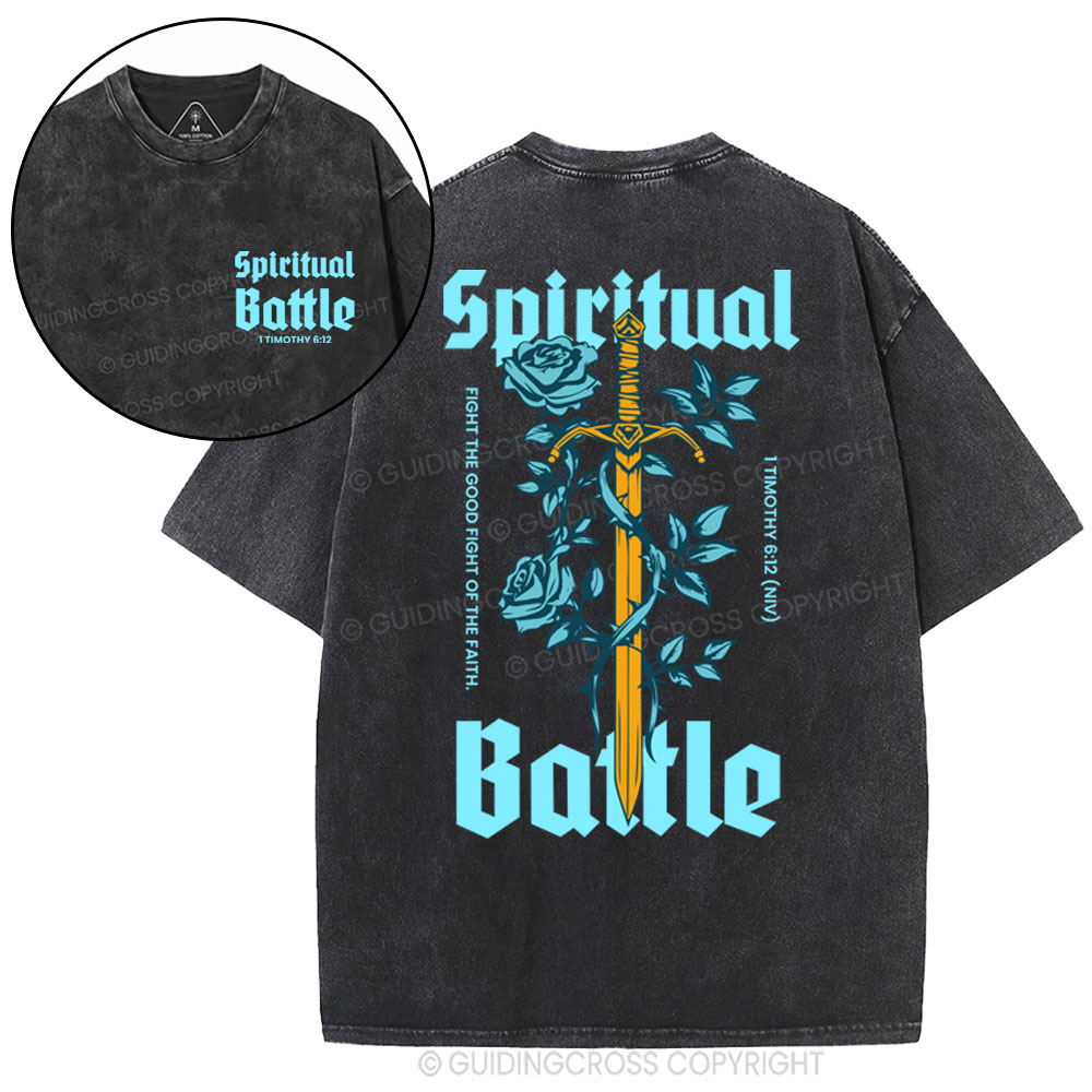 New-Sample Christian Washed T-Shirt Sale - GuidingCross