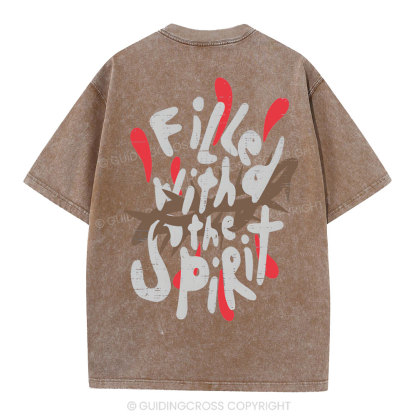 Filed With The Spirit Christian Washed T-Shirt