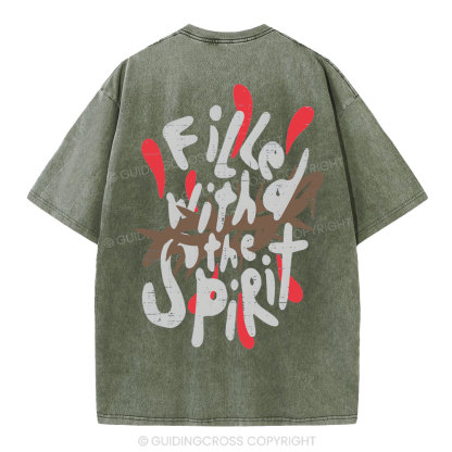 Filed With The Spirit Christian Washed T-Shirt