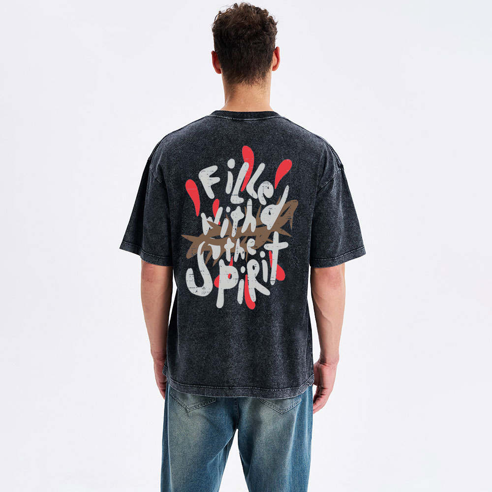 Filed With The Spirit Christian Washed T-Shirt