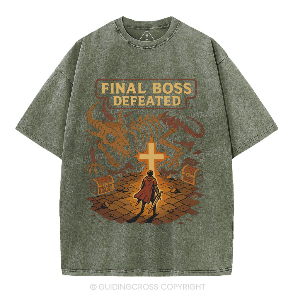 New-Sample Christian Washed T-Shirt Sale - GuidingCross