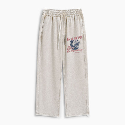 First Of All I'm God's Masterpiece Christian Washed Sweatpants