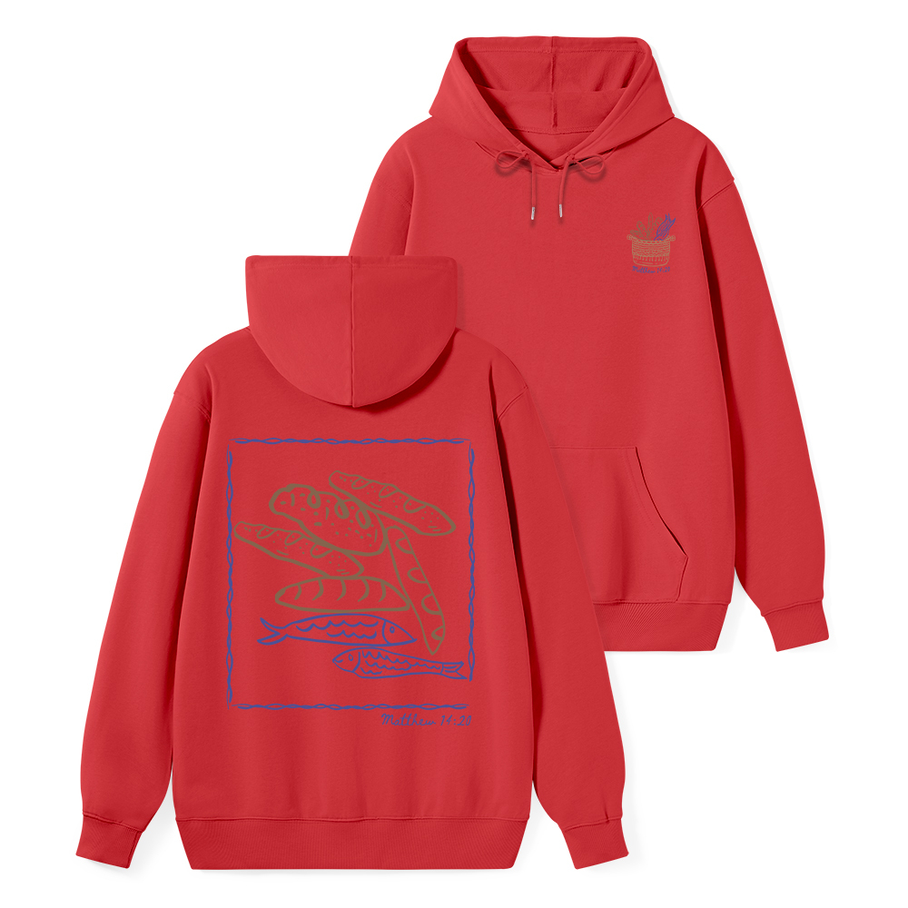 Fish & Loaves Christian Classic Hoodie