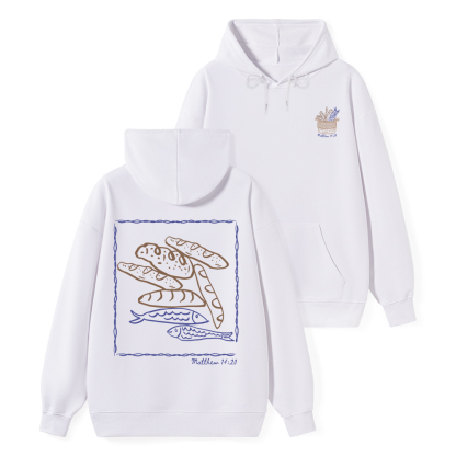 Fish & Loaves Christian Classic Hoodie