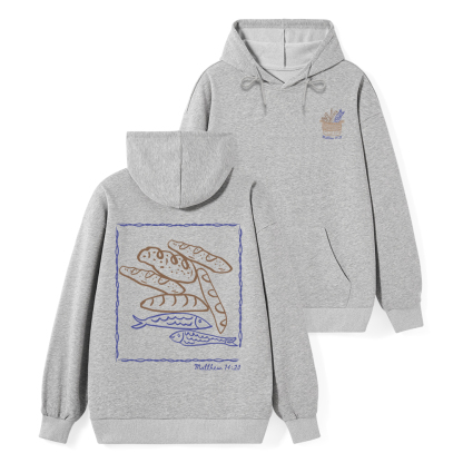 Fish & Loaves Christian Classic Hoodie
