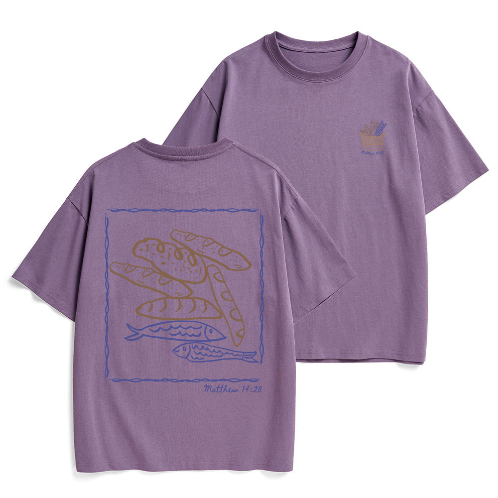 Fish & Loaves Christian Heavy Cotton T-Shirt