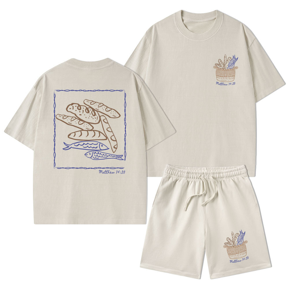 Sample Christian Washed T-Shirt & Shorts Sale - GuidingCross