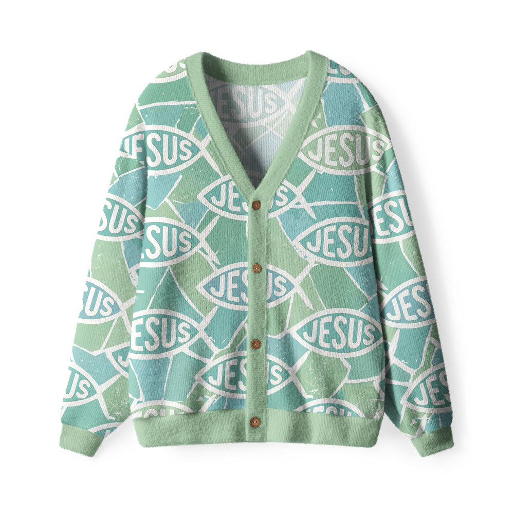 Fisher Of Man Christian Lightweight Cardigan