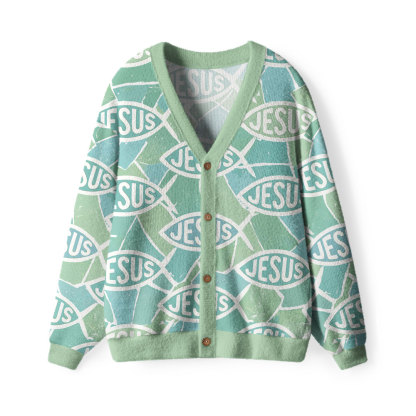 Fisher Of Man Christian Lightweight Cardigan