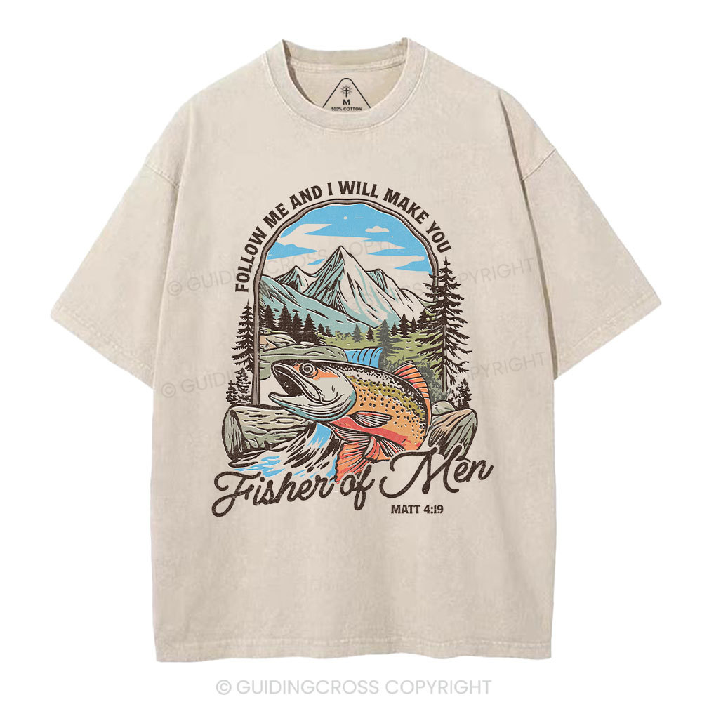 Fisher Of Men Christian Washed T-Shirt